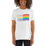 Regenbogenfahne Frauen T-Shirt