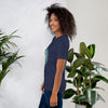 Schlagernacht 2023 I Damen Sternen Design T-Shirt (Schwarz, Navy, Heather)